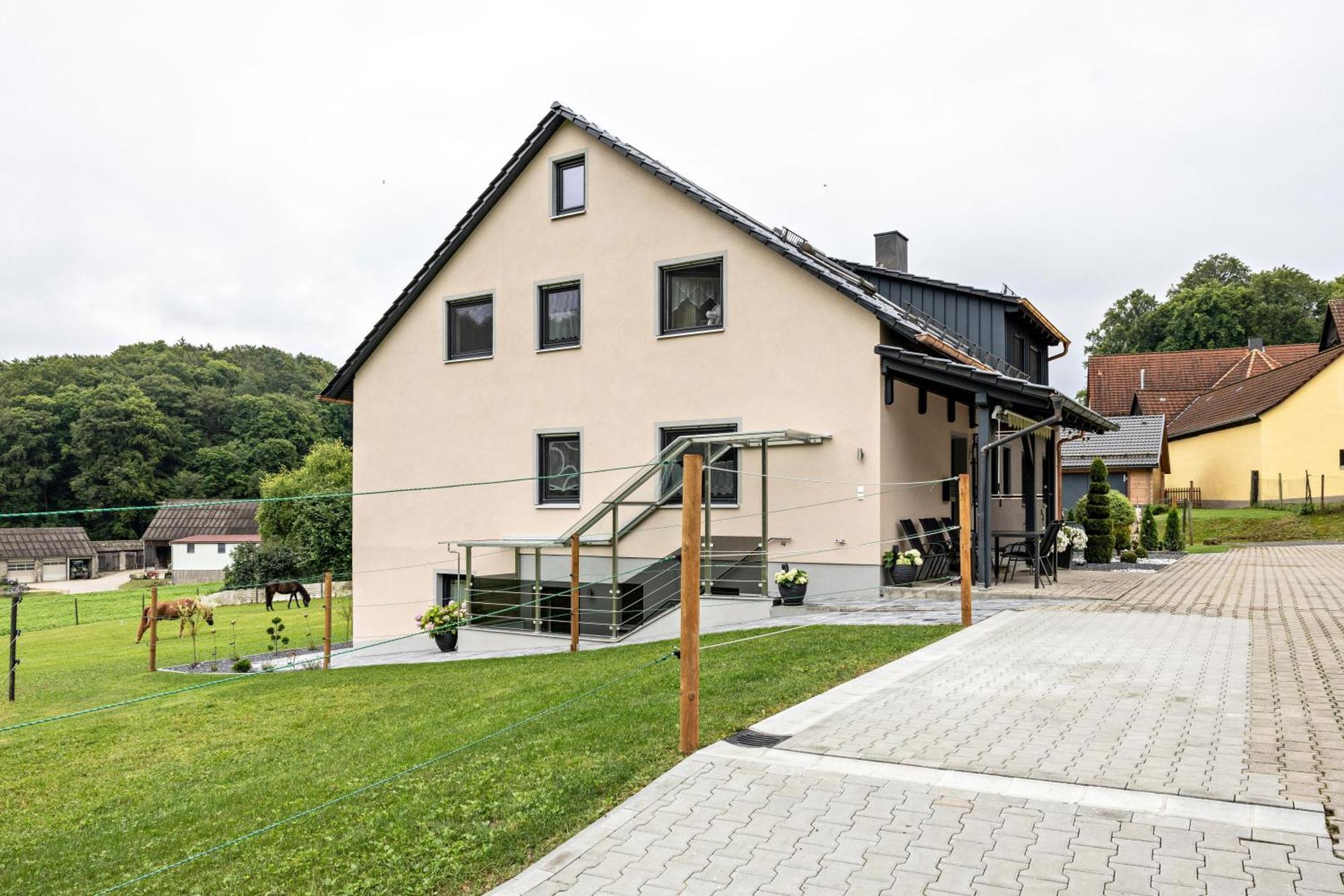 Brunnerhof Urlaub Auf Dem Land Leilighet Hartenstein  Eksteriør bilde