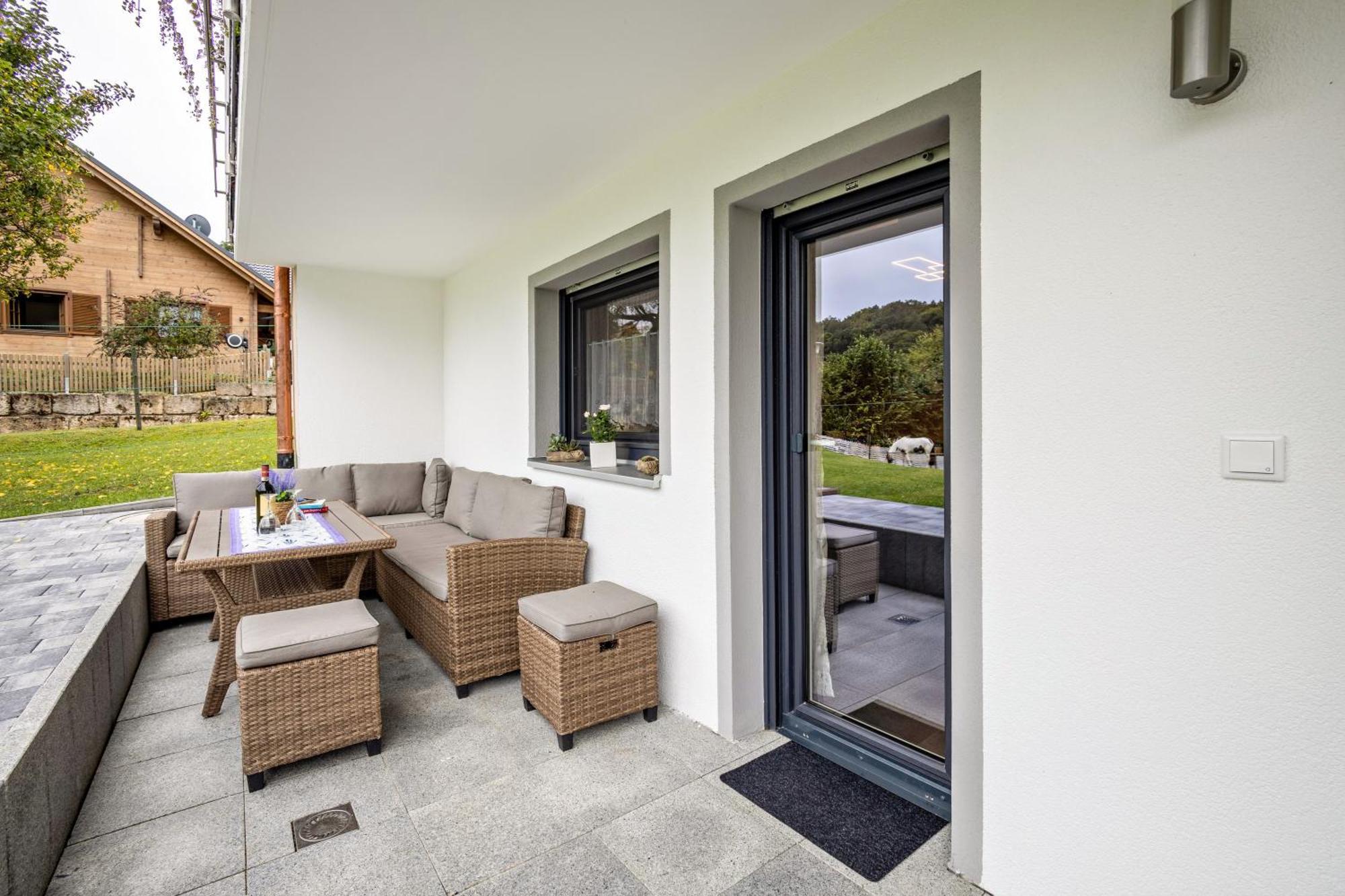 Brunnerhof Urlaub Auf Dem Land Leilighet Hartenstein  Eksteriør bilde